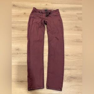 Brand New Just Black Burgundy Jeans Size 28